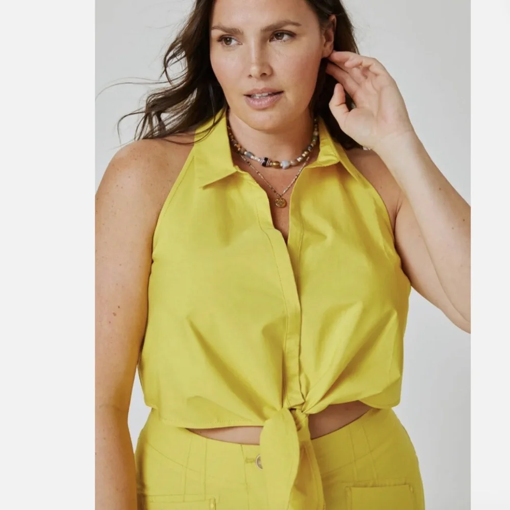 MAEVE sunny yellow  top & pant set, 0,  GD1119 - Picture 3 of 9